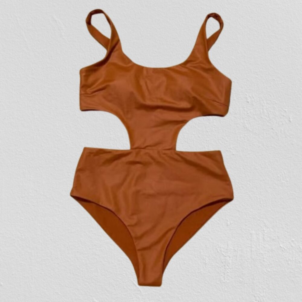 WET Cut-out One-piece Swimsuit Women's Size M